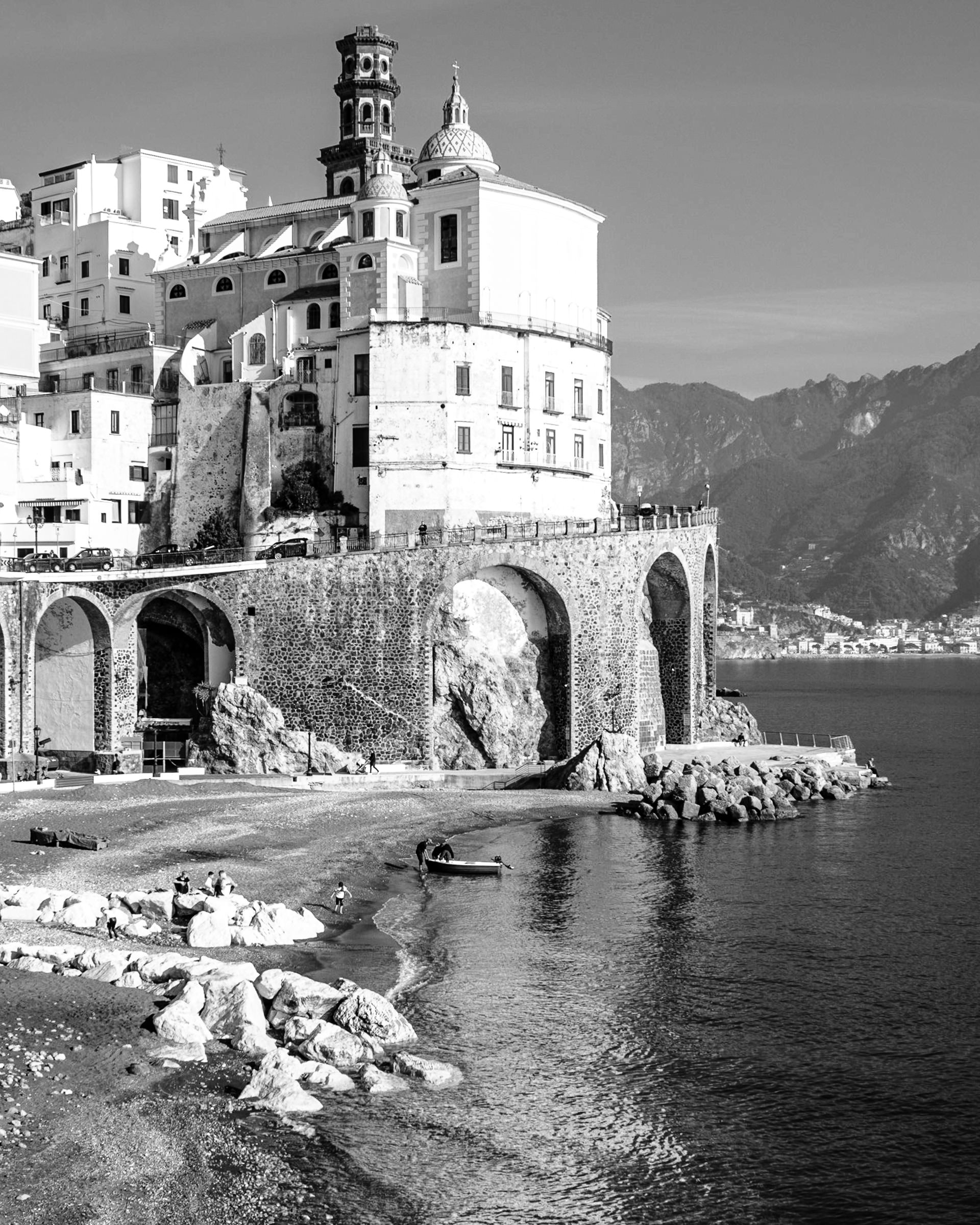 eine Bildstrecke/Reportage über Amalfi nach der Saison